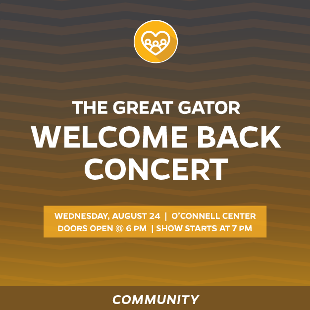 WELCOME BACK CONCERT