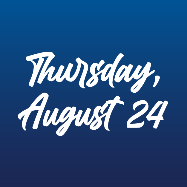 Thursday, August 24